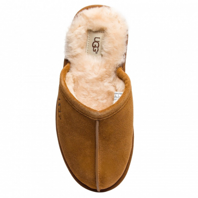ugg scuff chaussons chestnut 1101111-che