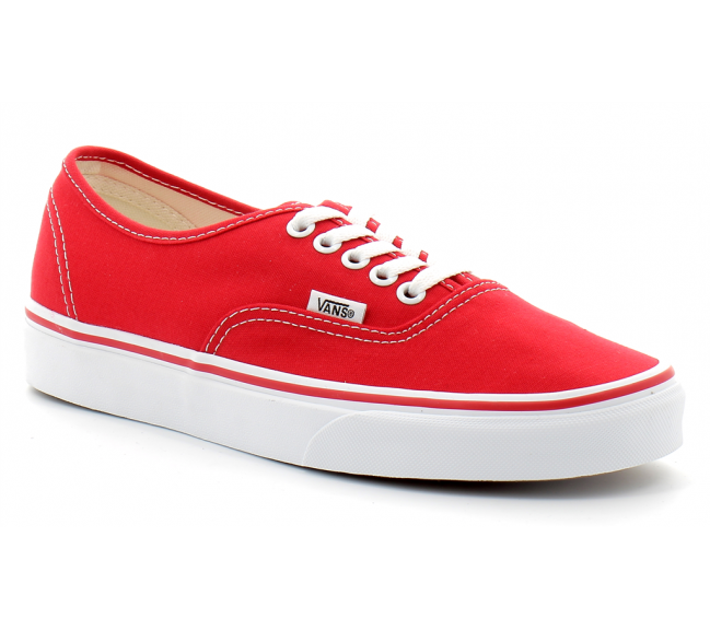 Chaussures basses à lacets pour adulte Authentic red vn000ee3red