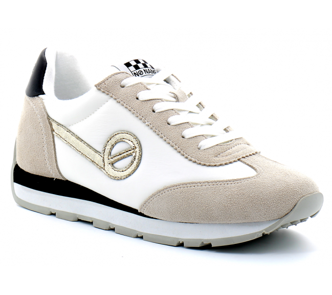 Basket mode pour femme CITY RUN JOGGER white knhrbk0401