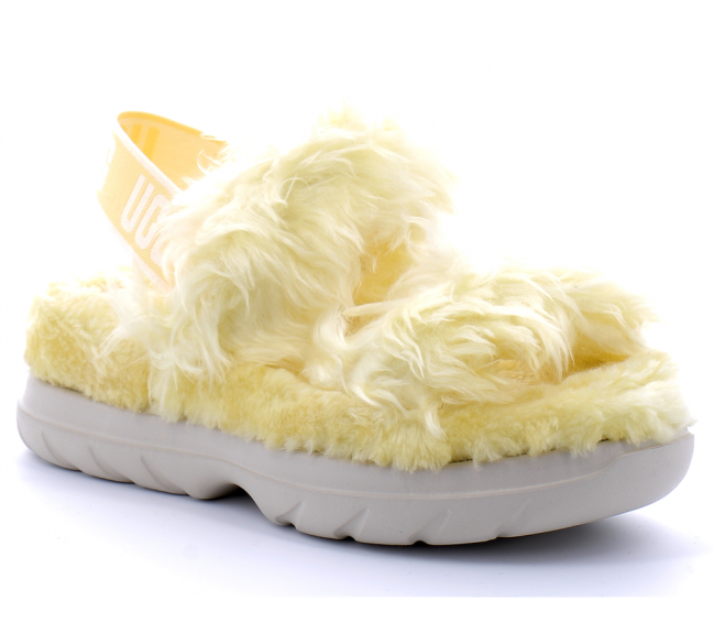 ugg fluff sugar jaune 1119999-yellow
