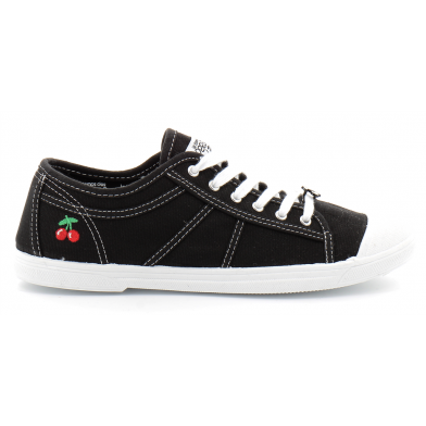 Basket basse pour femme Basic 02 black
