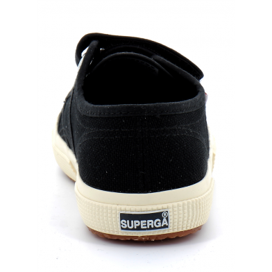 Tennis basse à scratch pour enfant COTJSTRAP CLASSIC noir pers0003e0-2750-cotjstrap-999
