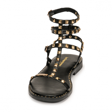 Sandales pour femme bride cheville Coralie noir 27698