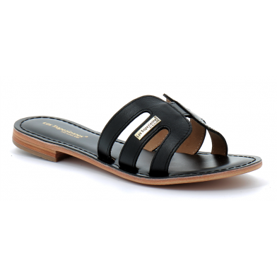 Mules pour femme en cuir...