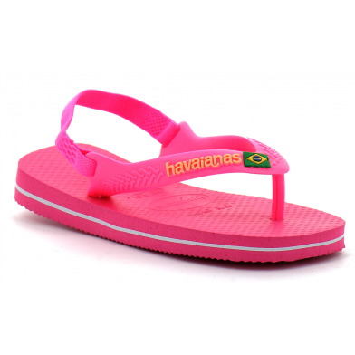 Sandale pour enfant Baby Brasil Logo II rose 4140577.5784
