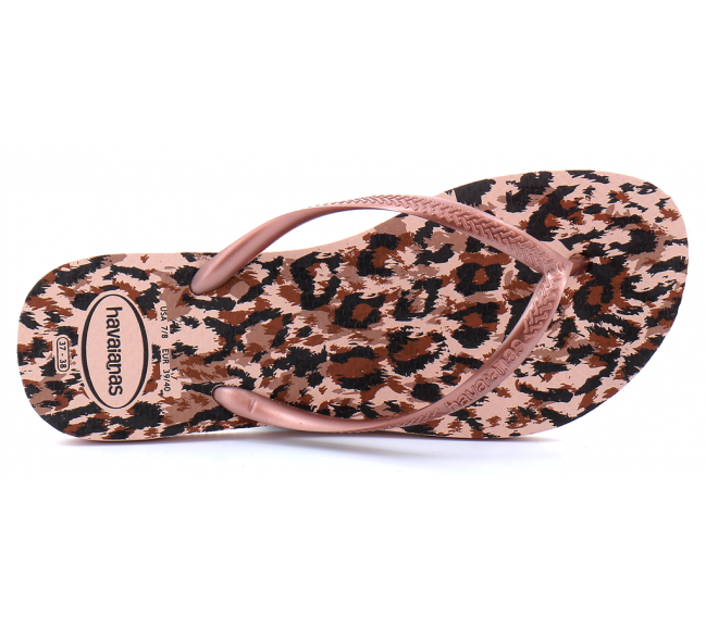 Tong pour femme Slim Leopard ballet-rose 4103352.0076