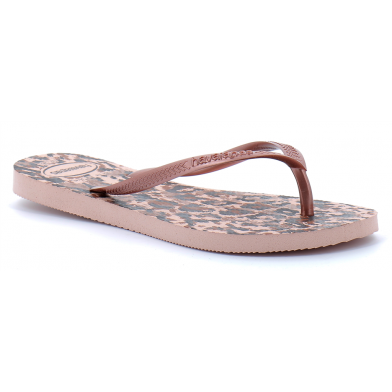 Tong pour femme Slim Leopard ballet-rose 4103352.0076