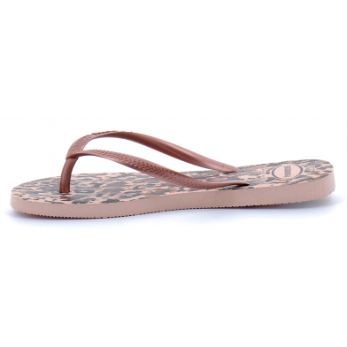 Tong pour femme Slim Leopard ballet-rose 4103352.0076