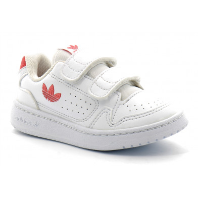 adidas ny 90 kids blanc-rose gz9125----