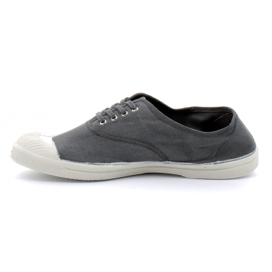 Tennis à lacet pour adulte gris-moyen 817/802