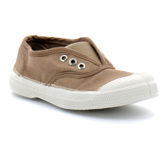 Tennis à élastique pour enfant elly coquille 105