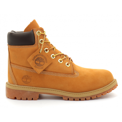 Bottine à lacets pour junior en jaune 6-inch wheat-jaune jr.