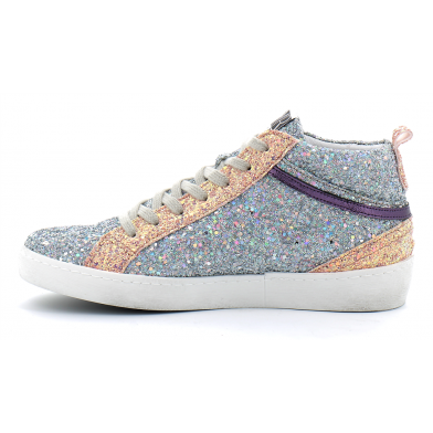 Basket mode montante à lacet pour femme ALPHA mutlicolor 2296