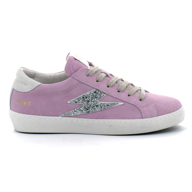 Basket mode basse à lacet pour femme Catri parme-violet 7604