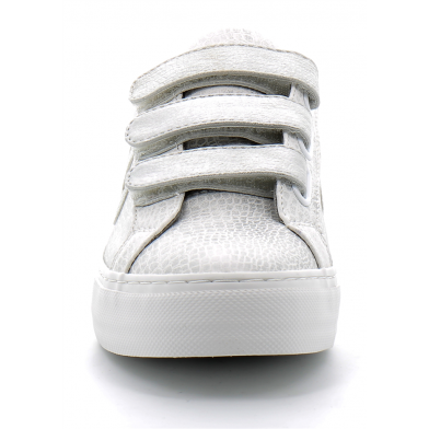Basket mode à scratch pour femme ARCADE STRAPS SIDE white-white mngems0401