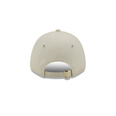 casquette femme 9forty new york yankees logo métal beige osfm