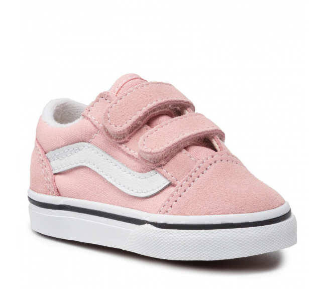 Chaussures à Scratch pour enfant Old Skool pink vn000d3y9al1