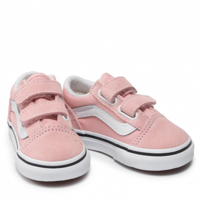 Chaussures à Scratch pour enfant Old Skool pink vn000d3y9al1