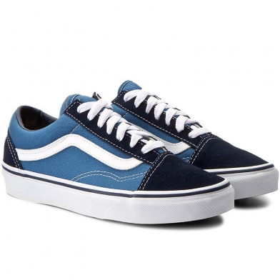 Chaussures basses à lacets pour adulte Old Skool navy vn000d3hnvy