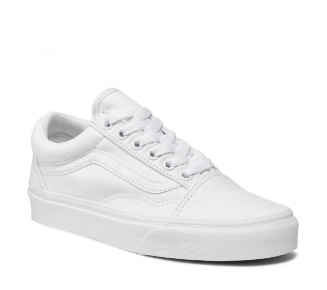 Chaussures basses à lacets pour adulte Old Skool blanc vn000d3hw001