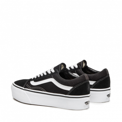 Chaussures basses à plateforme pour femme Platform Old Skool noir-blanc vn0a3b3uy281