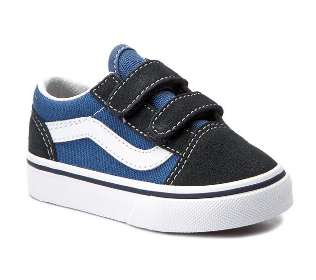 Chaussures à Scratch pour enfant Old Skool navy vn000d3ynvy1