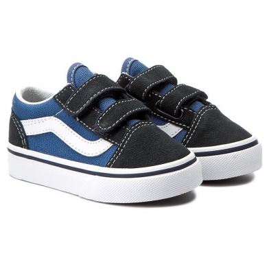 Chaussures à Scratch pour enfant Old Skool navy vn000d3ynvy1