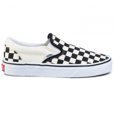 Chaussures sans lacets pour adulte Classic Slip-On noir-blanc vn000eyebww1