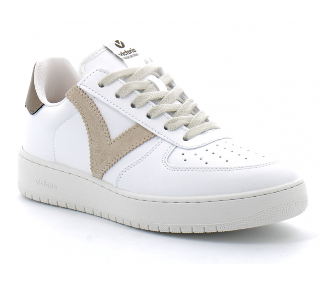 Baskets basses à lacets pour femme 1258201 taupe