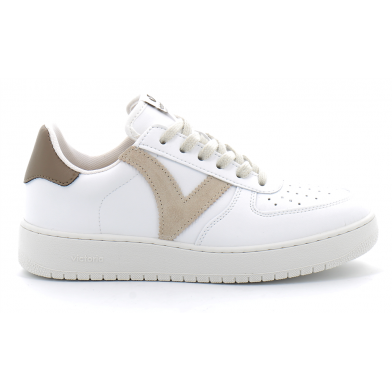 Baskets basses à lacets pour femme 1258201 taupe