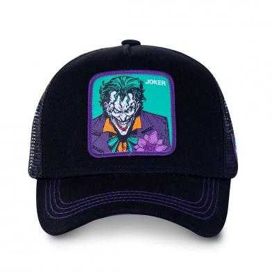 casquette trucker capslab by freegun dc comics noir cl/dc3/1/cas/jkr2