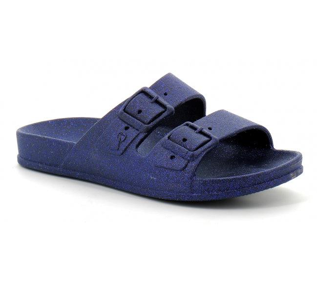Sandales à paillettes pour adulte CARIOCA navy 21s1043165w