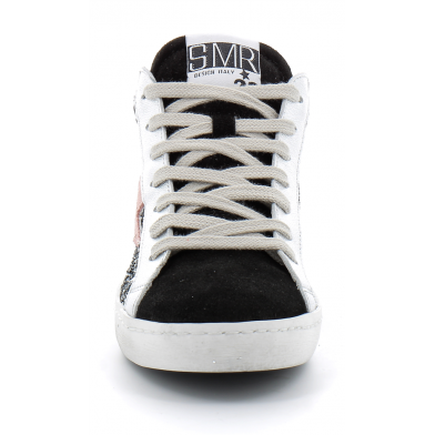 Basket mode montante à lacet pour femme ALPHA black/black 1062
