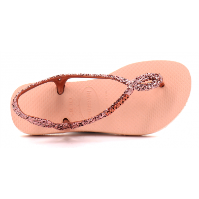 Sandales à paillettes pour enfant Luna Premium II pink 4147009.5977