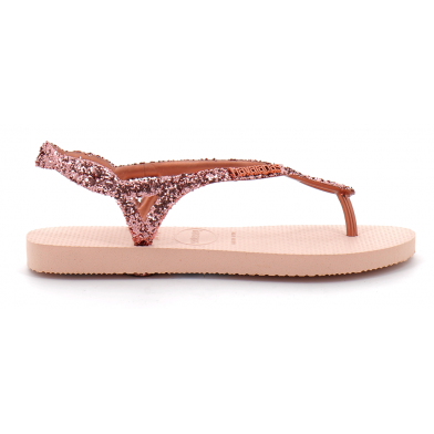 Sandales à paillettes pour enfant Luna Premium II pink 4147009.5977