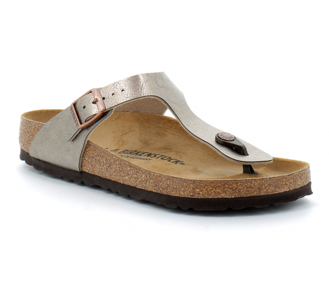 Sandale à entre-doigts gizeh pour adulte graceful-taupe 1016144