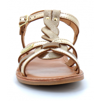 Sandale pour enfant Badami beige/or 19358