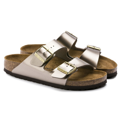 Sandale Arizona pour adulte taupe-metal 1012972