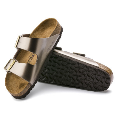 Sandale Arizona pour adulte taupe-metal 1012972