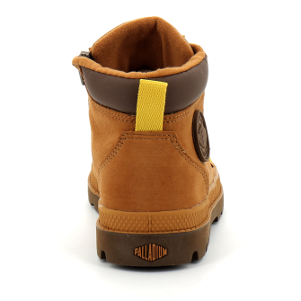 Chaussure enfant waterproof en cuir mahogany 57216-257-m