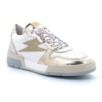Basket mode basse à lacet pour femme MORONI or 7512