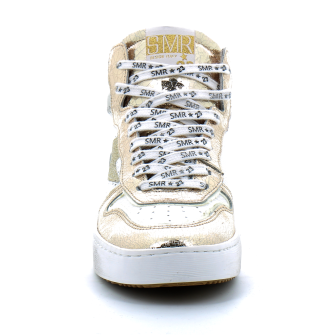 Basket mode montante à lacet pour femme QUITO or 7513