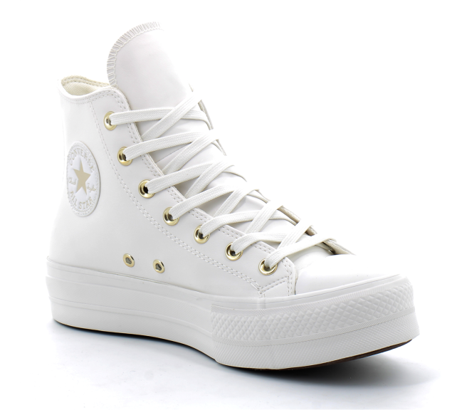Chuck Taylor All Star Lift Platform Mono White white/egret/gold a03719c