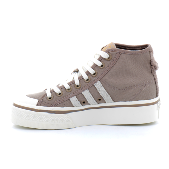 Baskets femme adidas Originals Nizza Platform beige/taupe hq6237