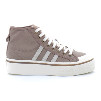 Baskets femme adidas Originals Nizza Platform beige/taupe hq6237