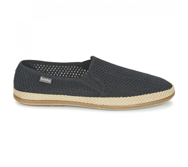 Espadrille avec élastiques latéraux pour homme 520031 negro