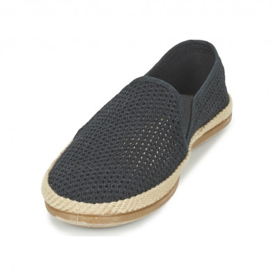 Espadrille avec élastiques latéraux pour homme 520031 negro