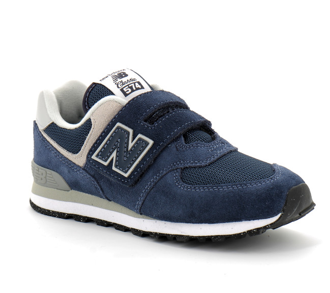 Chaussures de sport à scratch pour enfant PV574 navy pv574evn