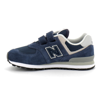 Chaussures de sport à scratch pour enfant PV574 navy pv574evn