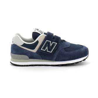 Chaussures de sport à scratch pour enfant PV574 navy pv574evn